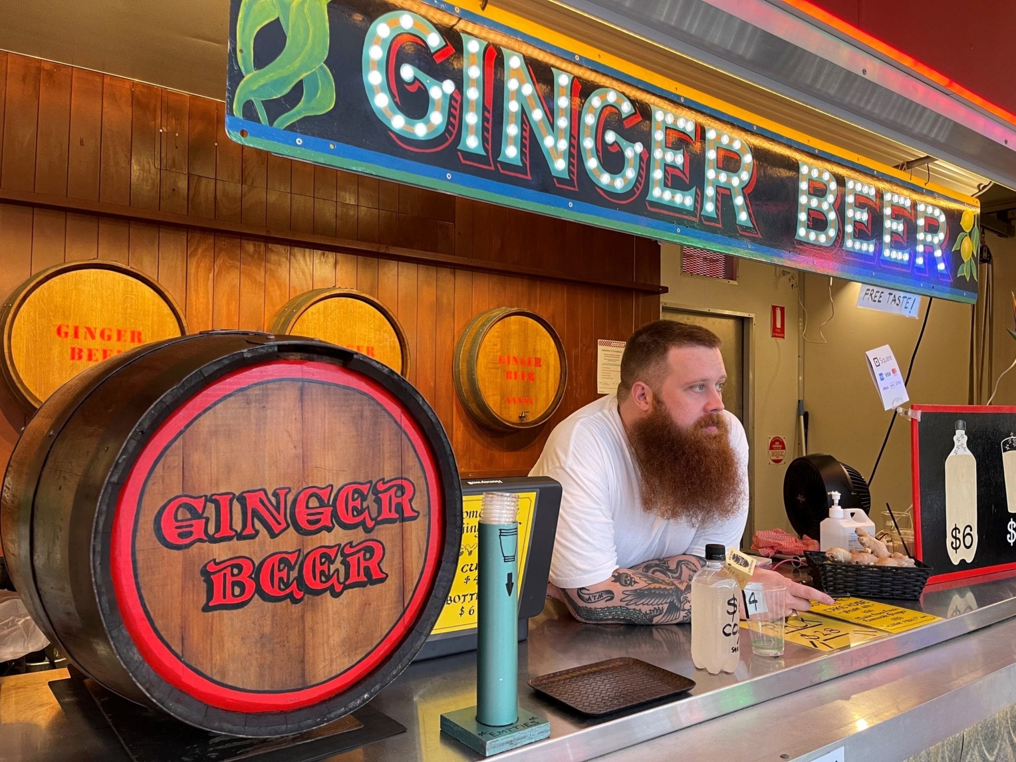 Homemade Ginger Beer